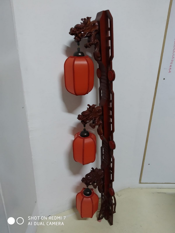 aplique farolillo asia china 139.5x18x23 7u.